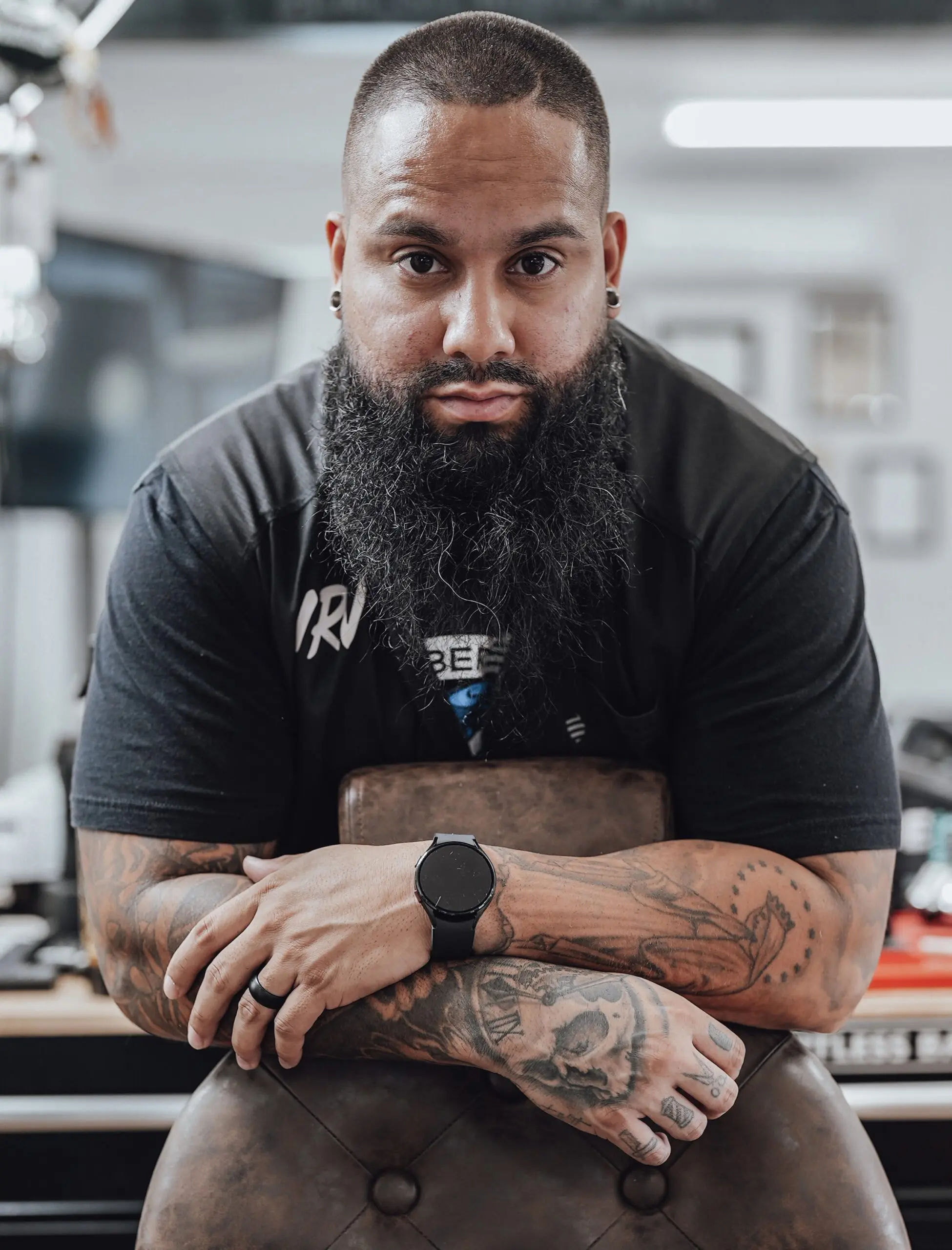 Inside Limitless Barbershop