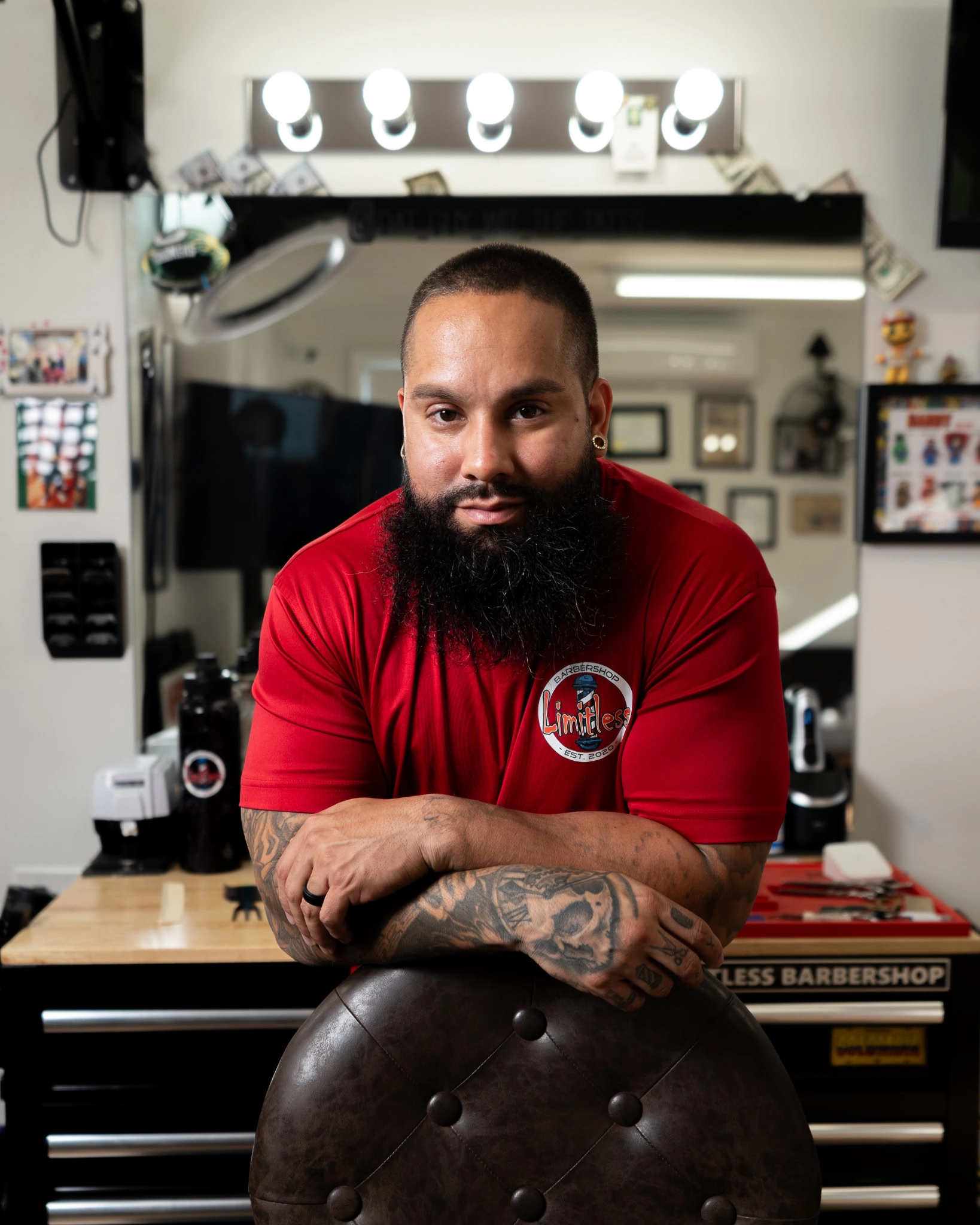 Irv - Owner and Barber